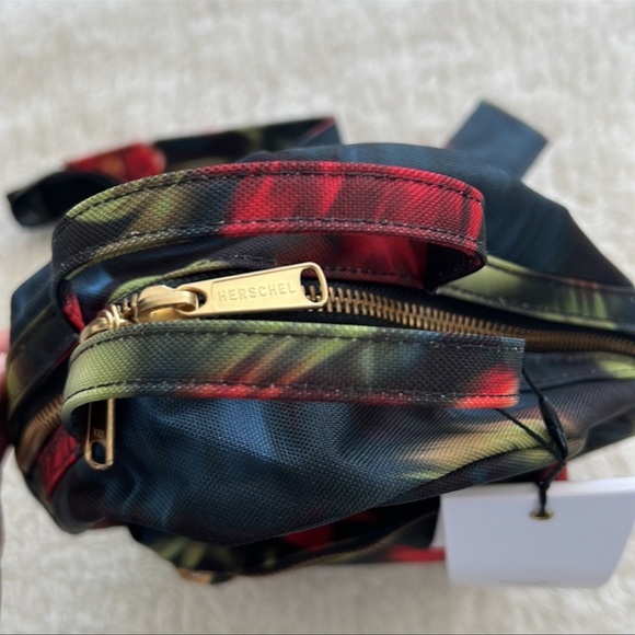 Herschel Backpack Nova Mini Blurry Roses School Bag Cute - Picture 7 of 9